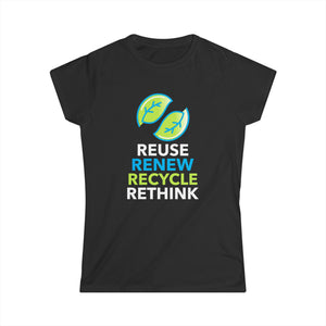 Planet Earth Environment Symbol T-Shirt Environmentalist Activism Environment Womens Shirts