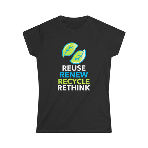 Planet Earth Environment Symbol T-Shirt Environmentalist Activism Environment Womens Shirts