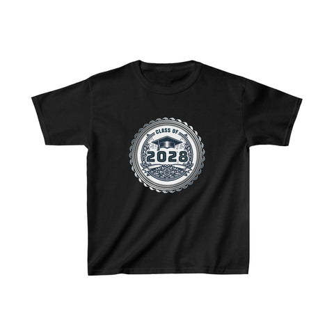 Class of 2028 College University High School Future Graduate Boys Tshirts