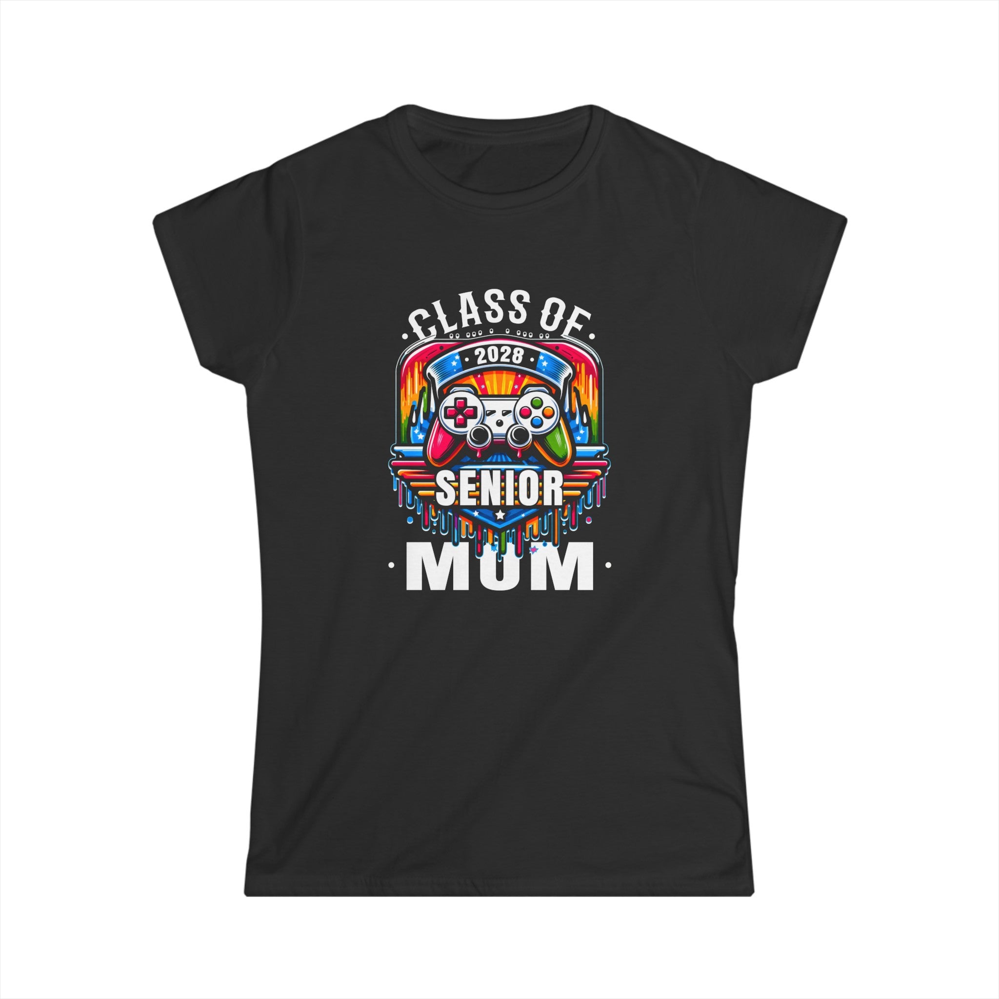 Senior 2028 Mom Graduate Cute Class of 2028 Shirt 2028 Women Tops