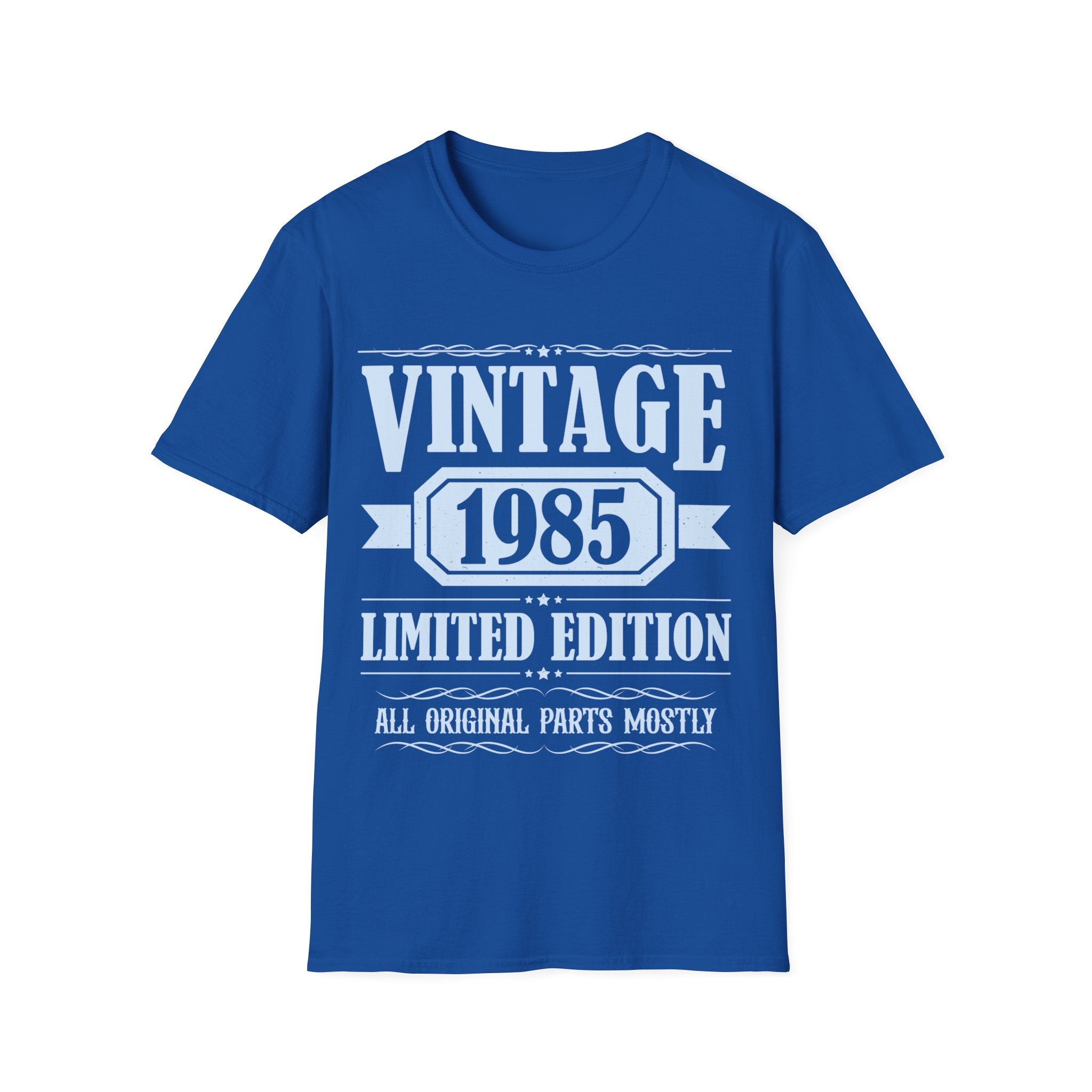 Vintage 1985 TShirt Men Limited Edition BDay 1985 Birthday Men Shirts