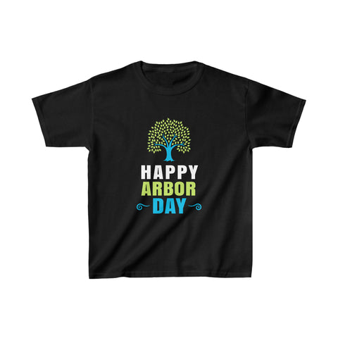 Arbor Day Tree Hugger Tree Care for a Happy Arbor Day Shirts for Girls
