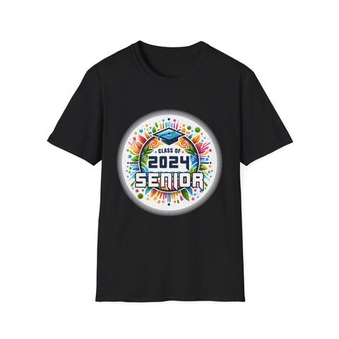 Senior 2024 Class of 2024 Seniors Graduation 2024 Senior 24 Mens T Shirts