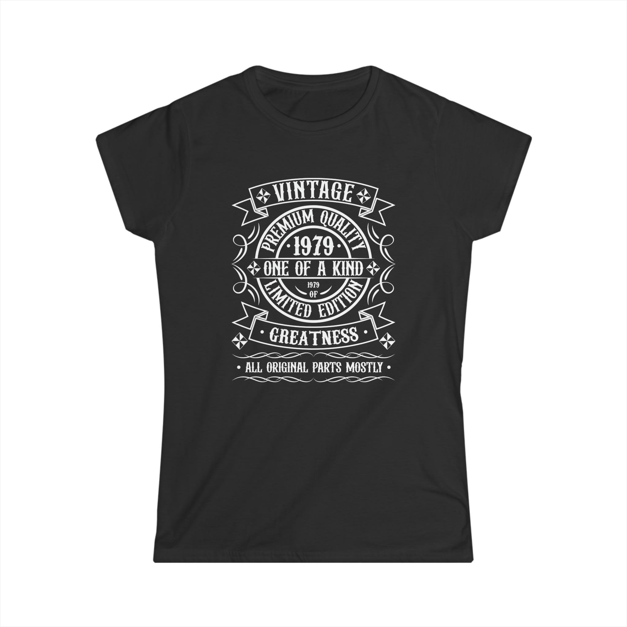 Vintage 1979 T Shirts for Women Retro Funny 1979 Birthday Women Shirts