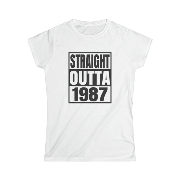 Vintage 1987 TShirt Women Limited Edition BDay 1987 Birthday Womens T Shirt