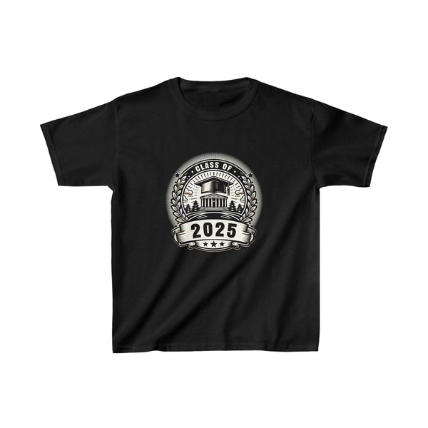 Class of 2025 Grow With Me First Day of School Graduation Boys Shirts