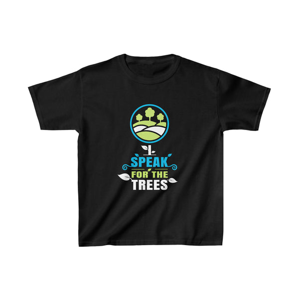 I Speak For The Trees Shirt Gift Environmental Earth Day Boys Shirts