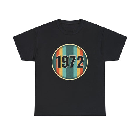 Vintage 1972 Birthday Shirts for Men Funny 1972 Birthday Shirts for Men Plus Size Big and Tall