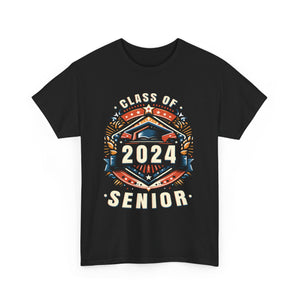 Senior 2024 Class of 2024 Senior 20224 Graduation 2024 Men Shirts Big and Tall Plus Size