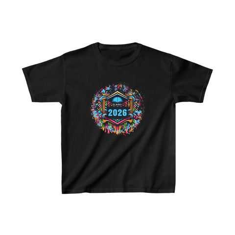 Class of 2026 Graduation School Vintage Senior 2026 Shirts for Boys