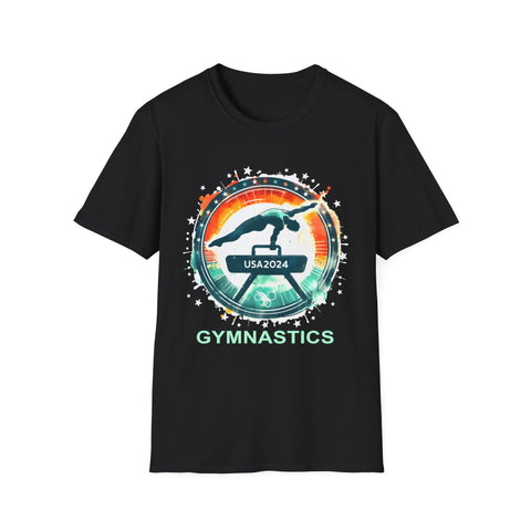 USA 2024 Games United States Sport 2024 USA Mens Gymnastics Mens Shirt
