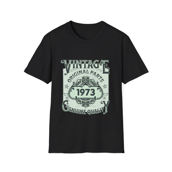 Vintage 1973 TShirt Men Limited Edition BDay 1973 Birthday Mens Tshirts