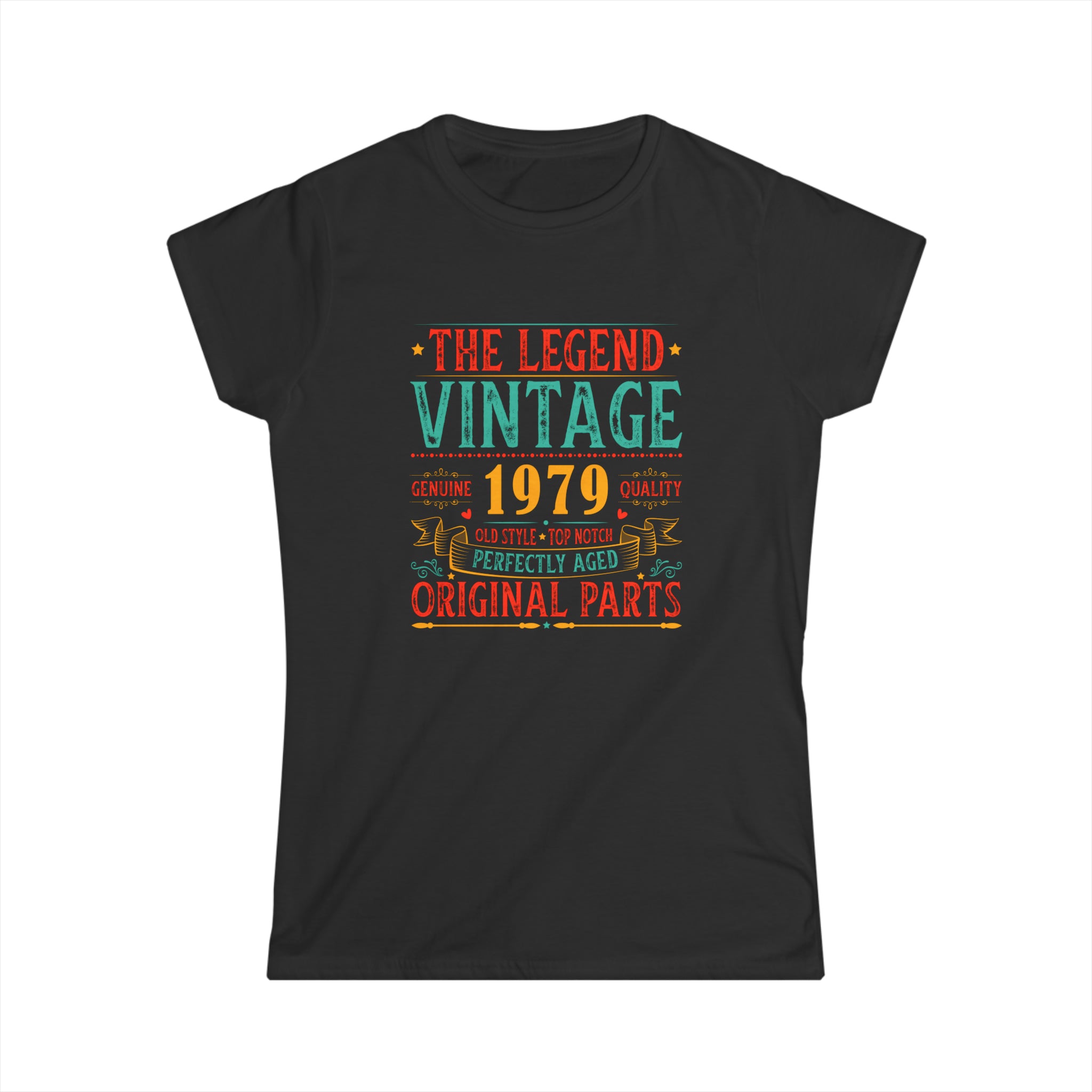 Vintage 1979 TShirt Women Limited Edition BDay 1979 Birthday Womens T Shirts