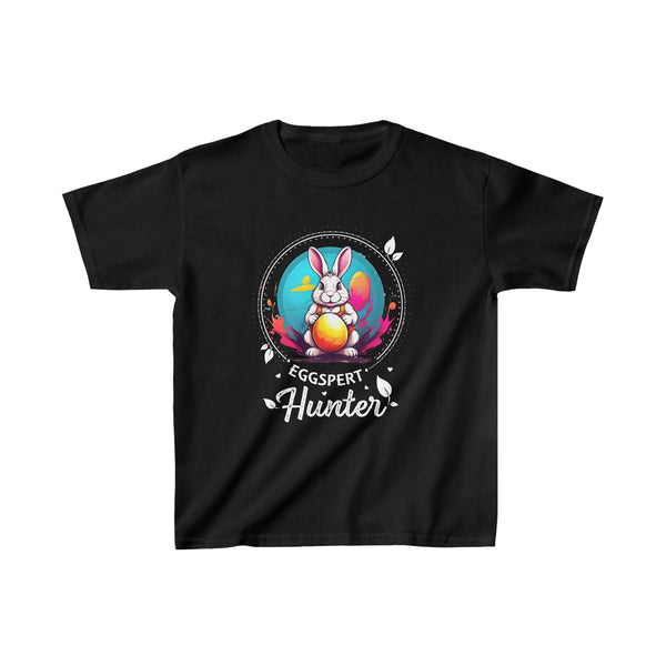 Easter Egg Hunter Cute Rabbit Easter Shirts for Boys Easter Boys Tshirts