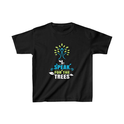 Nature Shirt I Speak For The Trees Save the Planet Boys Shirt