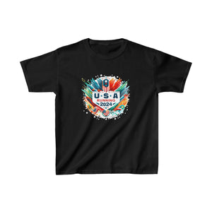USA 2024 Games United States Track and Field USA 2024 USA Shirts for Girls