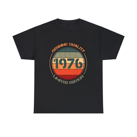 Vintage 1976 T Shirts for Men Retro Funny 1976 Birthday Men Shirts Big and Tall Plus Size