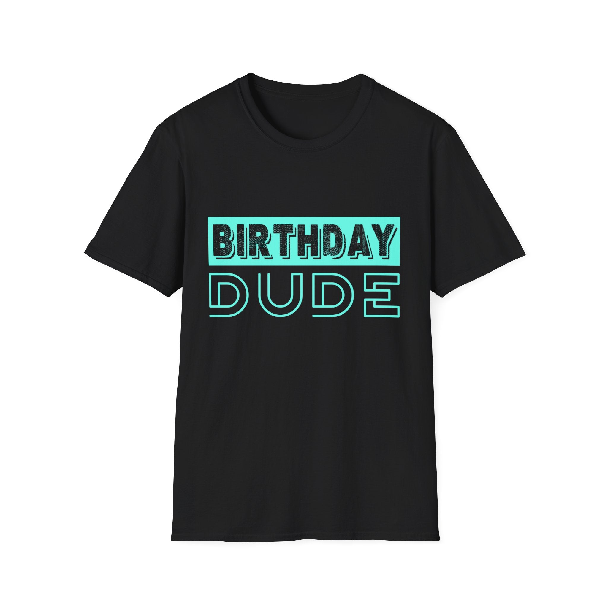 Birthday Dude Graphic Novelty Perfect Dude Merchandise for Men Dude Mens T Shirts