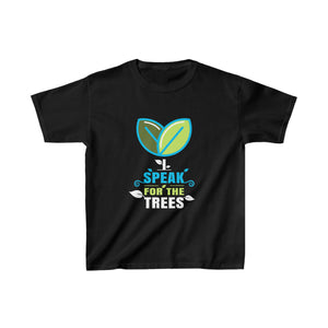 I Speak For Trees Planet Save Earth Day Graphic Boys Shirt
