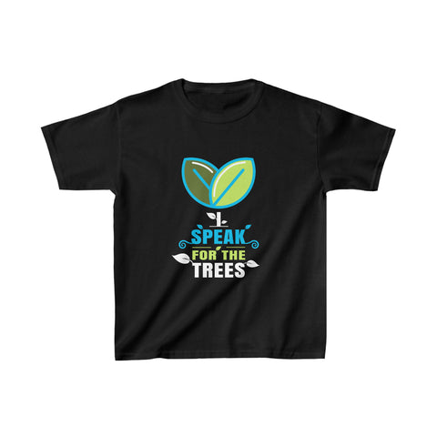 I Speak For Trees Planet Save Earth Day Graphic Girls Tshirts