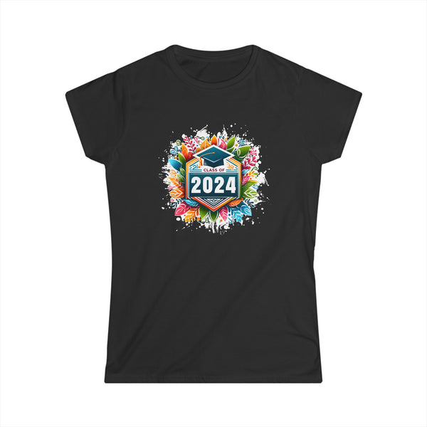 Class of 2024 Grow With Me Graduation 2024 Womens Shirt