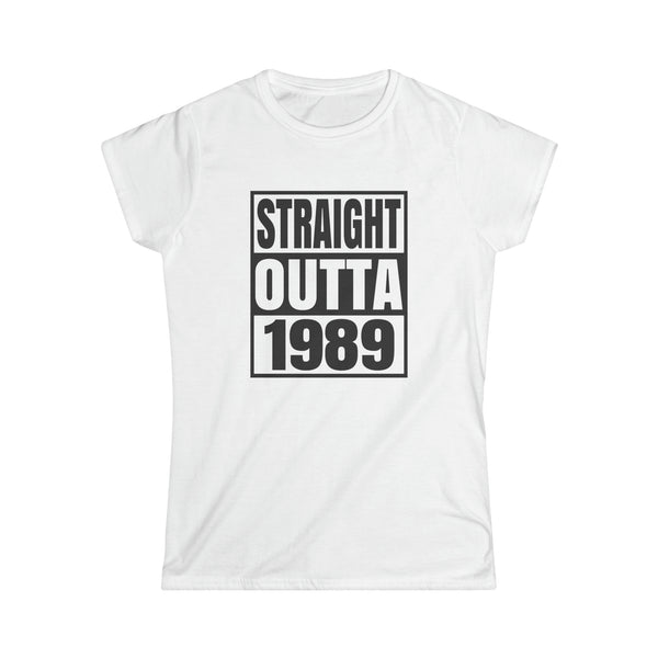 Vintage 1989 TShirt Women Limited Edition BDay 1989 Birthday Women Tops