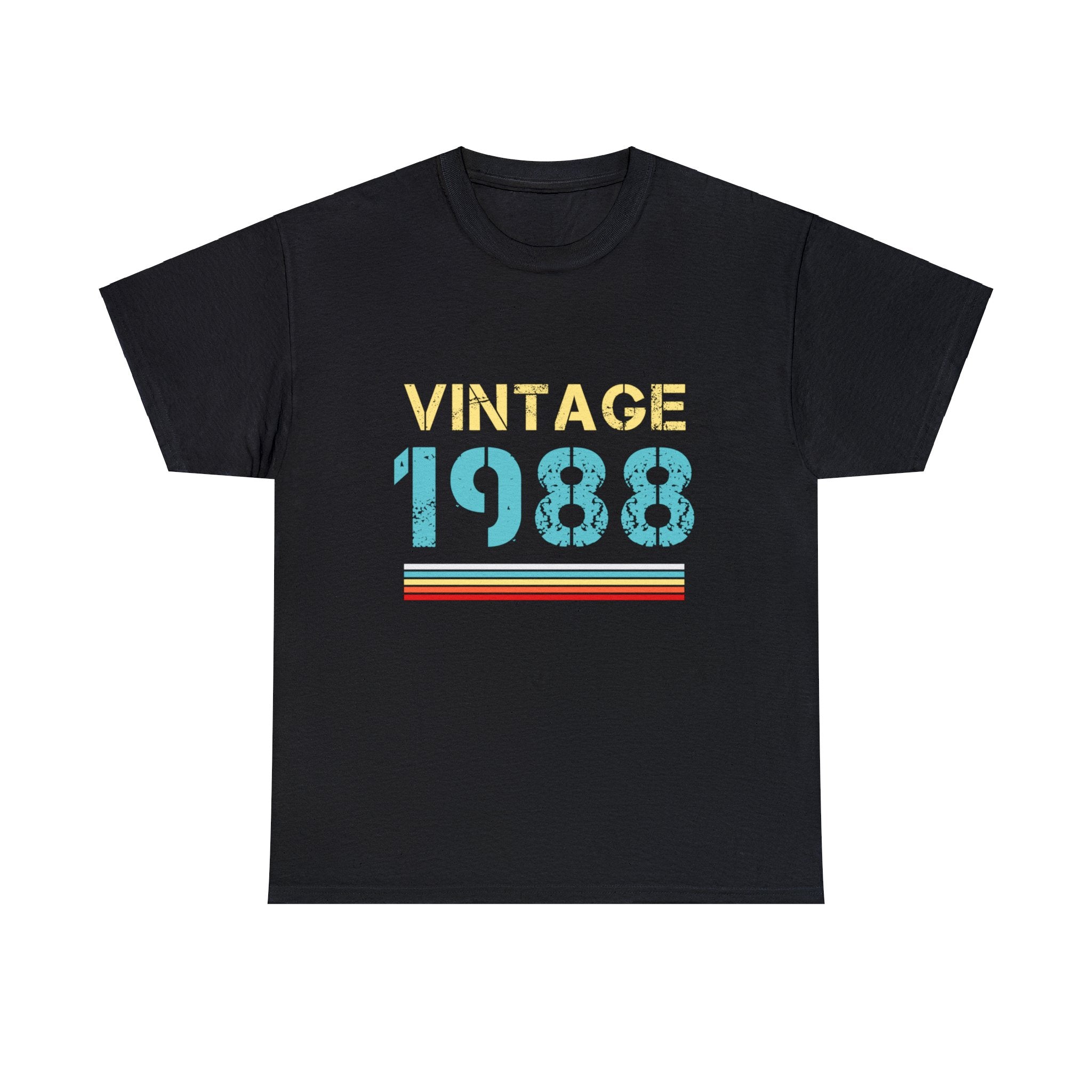 Vintage 1988 T Shirts for Men Retro Funny 1988 Birthday Big and Tall Tshirts Shirts for Men