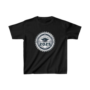 Class of 2025 Senior 2025 Graduation Vintage School Boys Shirt