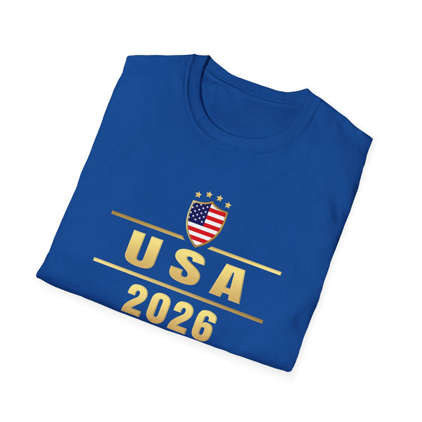 USA 2026 United States Sport USA Team 2026 Player 2026 USA T-Shirts for Men and Teens
