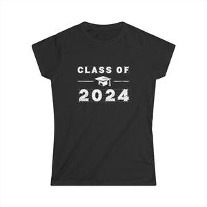 Senior 24 Graduation Class of 2024 Cute Senior 2024 Women Tops