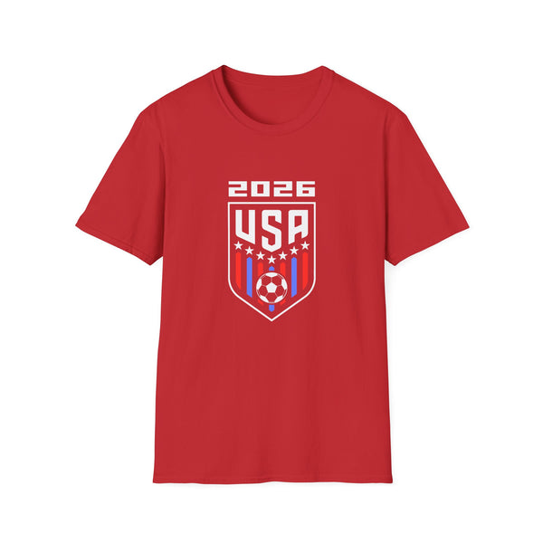 USA 2026 United States Sport USA Team 2026 Player 2026 USA T-Shirts for Men and Teens