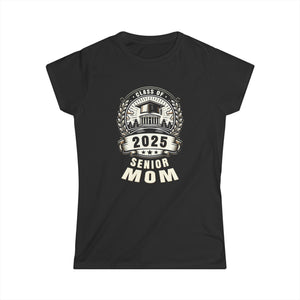 Senior 2025 Class of 2025 for College High School Senior Mom Shirts for Women