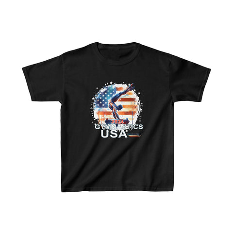 USA 2024 Games United States Sport 2024 USA Mens Gymnastics Boys Tshirts