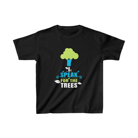 I Speak For Trees Planet Save Earth Day Graphic Girl Shirts