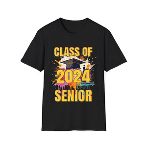 Senior 2024 Class of 2024 Senior 24 Graduation 2024 Shirts for Men