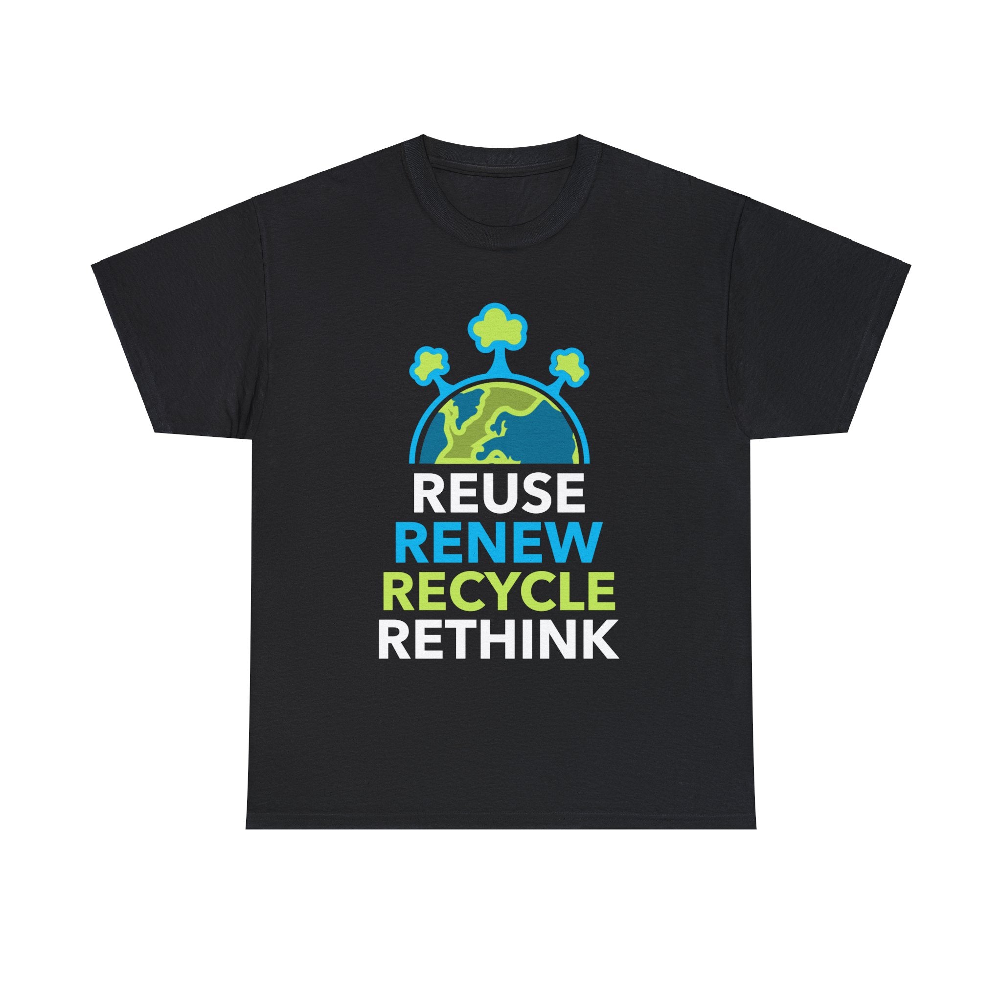 Environmental Earth Day Gift Environment Reduce Reuse Environment Mens Tshirts for Men Big and Tall