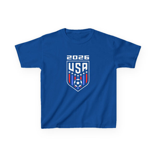 USA Player 2026 Team Boys Kids Girls Youth Teen USA 2026 T-Shirts for Kids