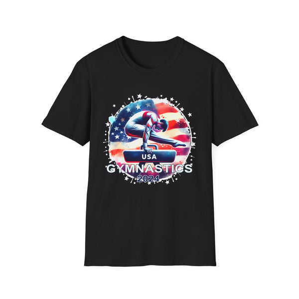 USA 2024 Games United States Sport 2024 USA Mens Gymnastics Mens Shirts