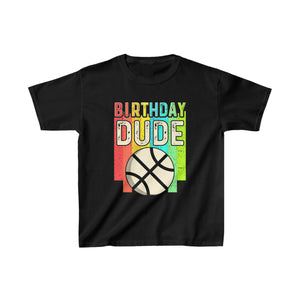 Perfect Dude Birthday Boy Birthday Dude Basketball Birthday Gifts Gamer Boys Shirt