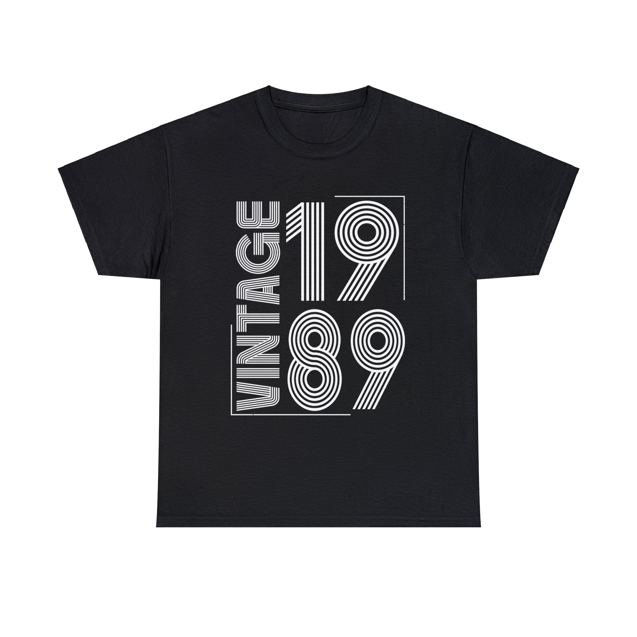 Vintage 1989 T Shirts for Men Retro Funny 1989 Birthday Mens Shirt Plus Size Big and Tall