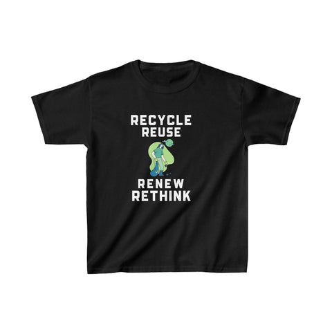Earth Day Environment Logo Vintage Environmental Gift Environmental Symbol Shirts for Girls