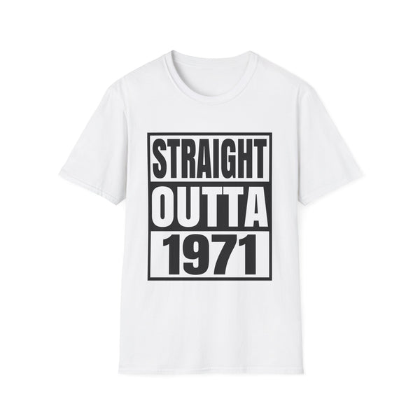 Vintage 1971 TShirt Men Limited Edition BDay 1971 Birthday Mens Tshirts