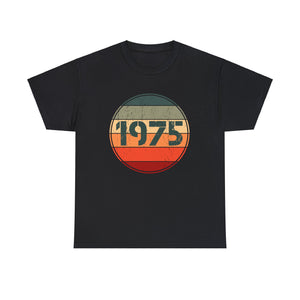 Vintage 1975 Birthday Shirts for Men Funny 1975 Birthday Mens Tshirts for Men Big and Tall