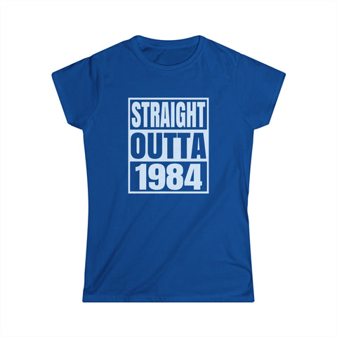 Vintage 1984 TShirt Women Limited Edition BDay 1984 Birthday Women Shirts