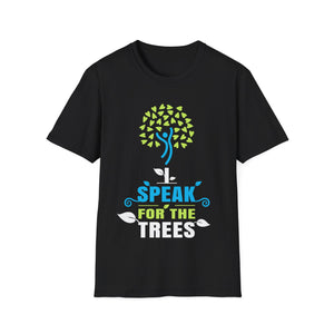 Earth Day I Speak For The Trees Design Nature Lover Mens T Shirt