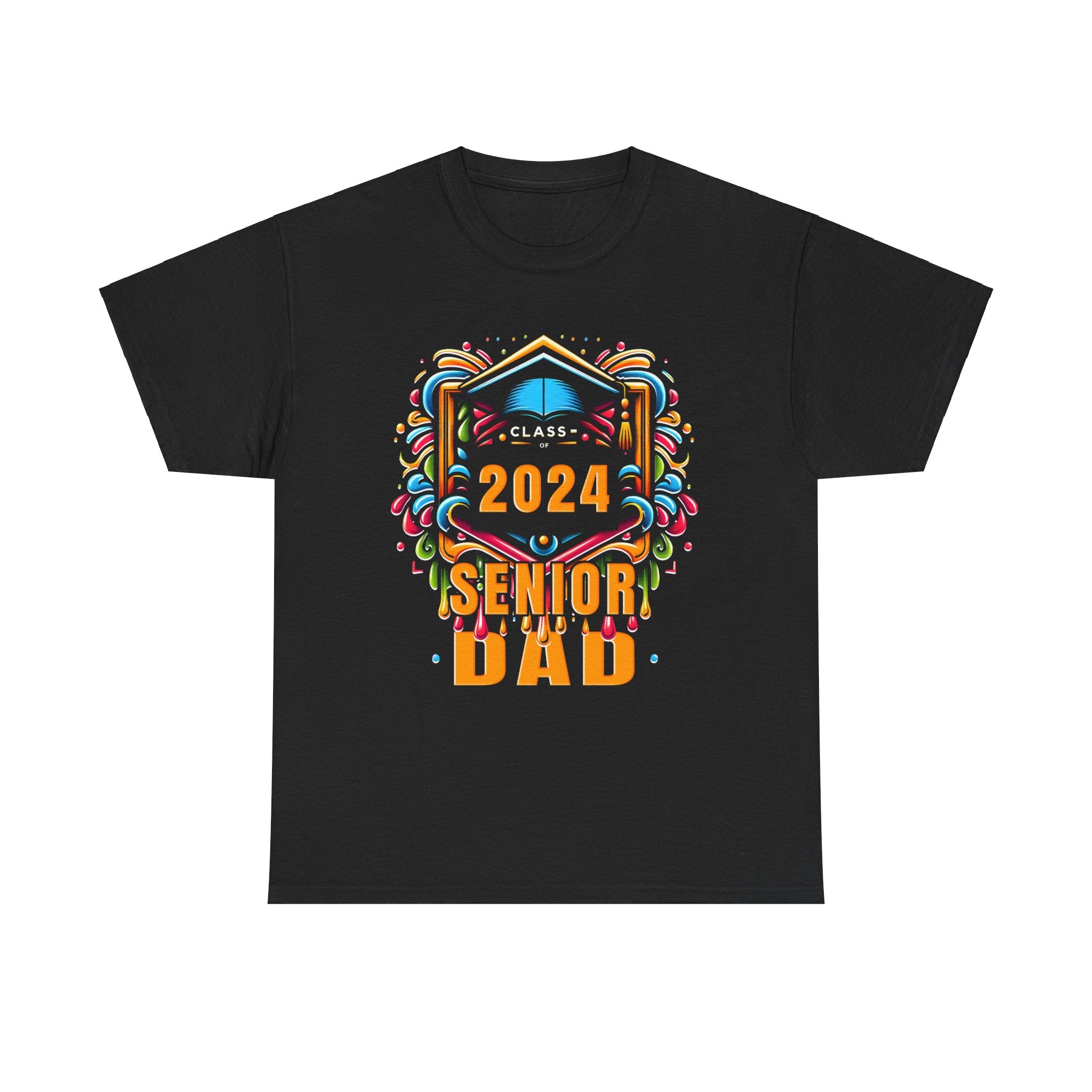 Senior Dad 2024 Proud Dad Class of 2024 Dad of the Graduate Big and Tall Tshirts Shirts for Men