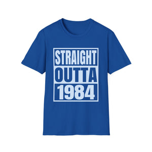 Vintage 1984 TShirt Men Limited Edition BDay 1984 Birthday Men Shirts
