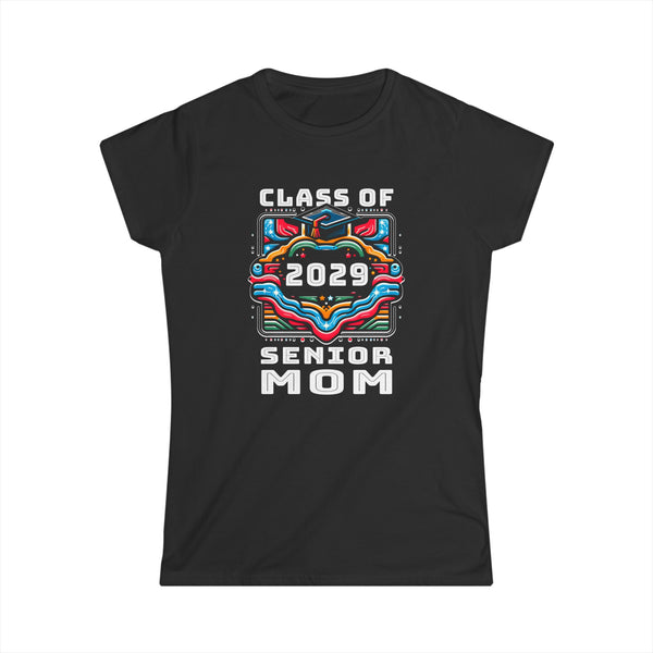 Proud Mom Class of 2029 Senior Graduate 2029 Gifts Senior 29 Women Shirts