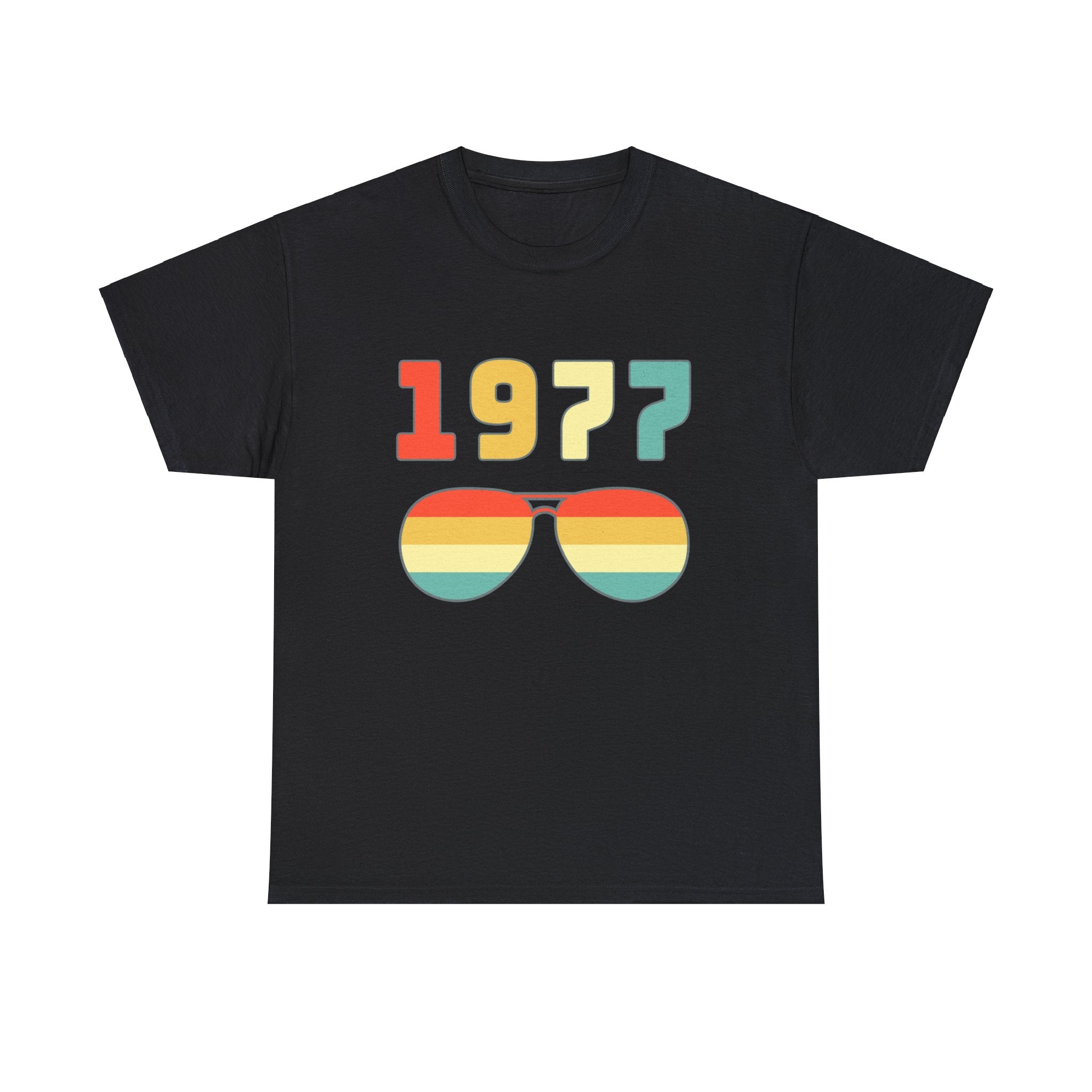 Vintage 1977 T Shirts for Men Retro Funny 1977 Birthday Big and Tall Tshirts Shirts for Men