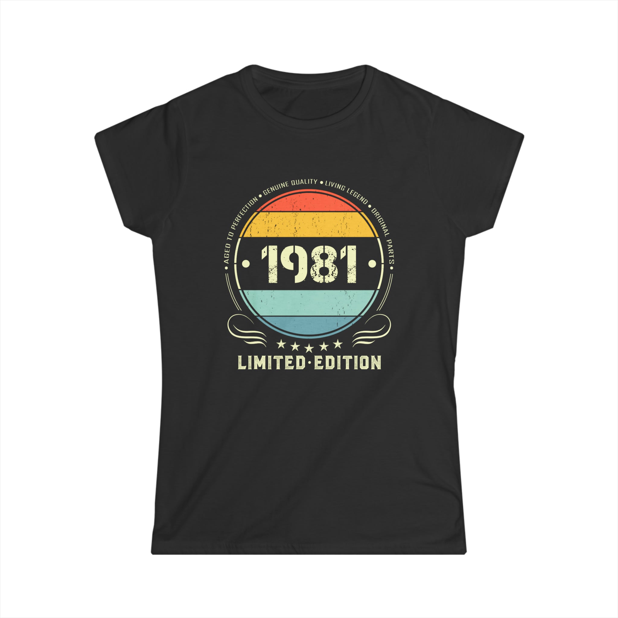 Vintage 1981 Limited Edition 1981 Birthday Shirts for Women Womens Shirt